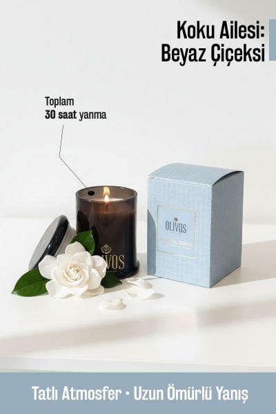 Olivos Lunar Blossom Gardenya Kokulu Mum 200 g