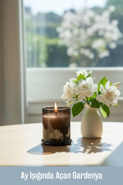 Olivos Lunar Blossom Gardenya Kokulu Mum 200 g