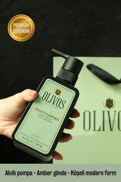 Olivos Gaia’s Garden Şakayık Kokulu Duş Jeli & Sıvı El Sabunu Seti 2’li 1250 ml