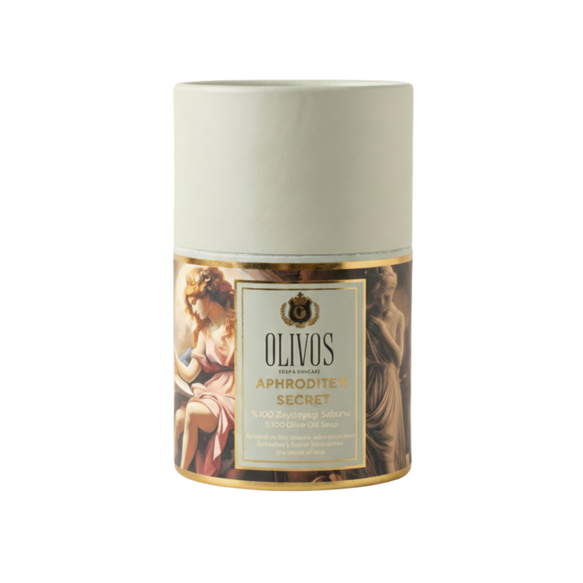 Olivos Aphrodite’s Secret %100 Zeytinyağlı El Yapımı Katı Sabun, Premium Kutulu, 2×100 g