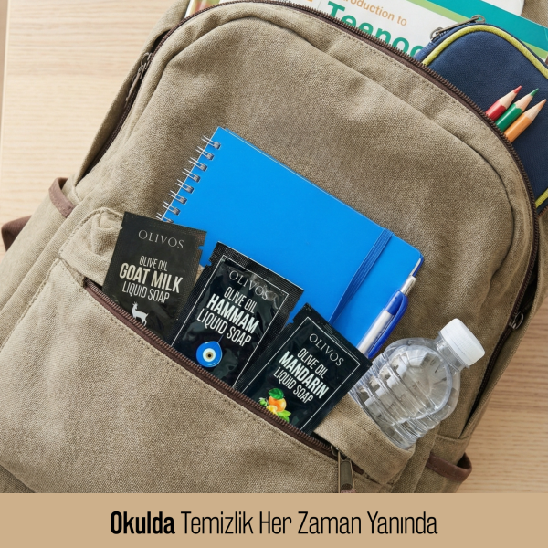 Olivos Tek Kullanımlık Zeytinyağlı Sıvı Sabun Seti 2 ml x 75 Adet, Paraben & Sülfat İçermez