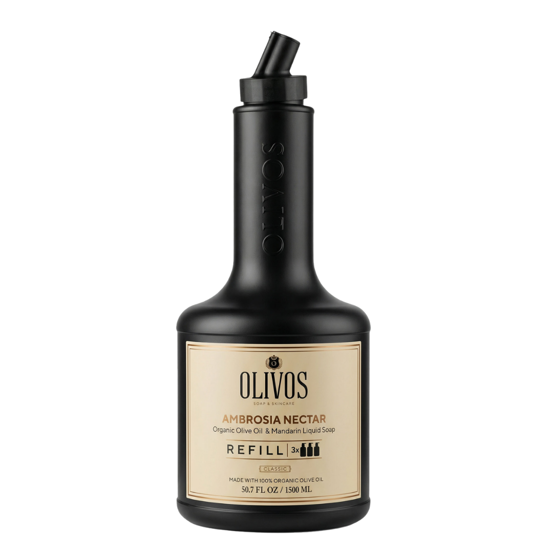 Ambrosia Nectar Zeytinyağlı Mandalina Kokulu Sıvı Sabun Refill 1500 ML (3x500 ML) Ekonomik Paket