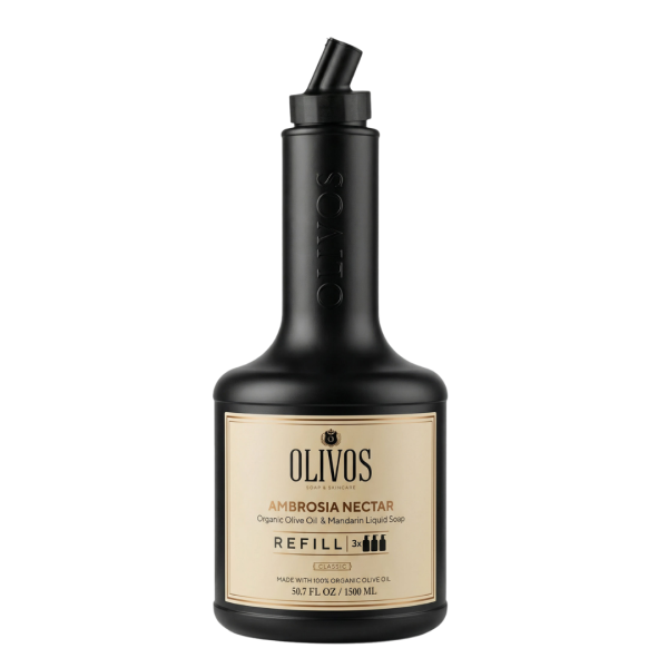 Ambrosia Nectar Zeytinyağlı Mandalina Kokulu Sıvı Sabun Refill 1500 ML (3x500 ML) Ekonomik Paket