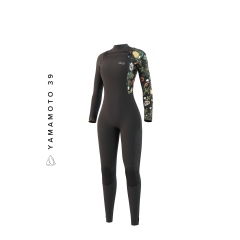 Jayde Fullsuit 4/3mm Double Fzip Women - XS - BLACK