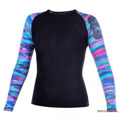 DAZZLED KADIN L/S (XS) (RAINBOW)