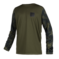 Majestic L/S Quickdry - S - BRAVE GREEN