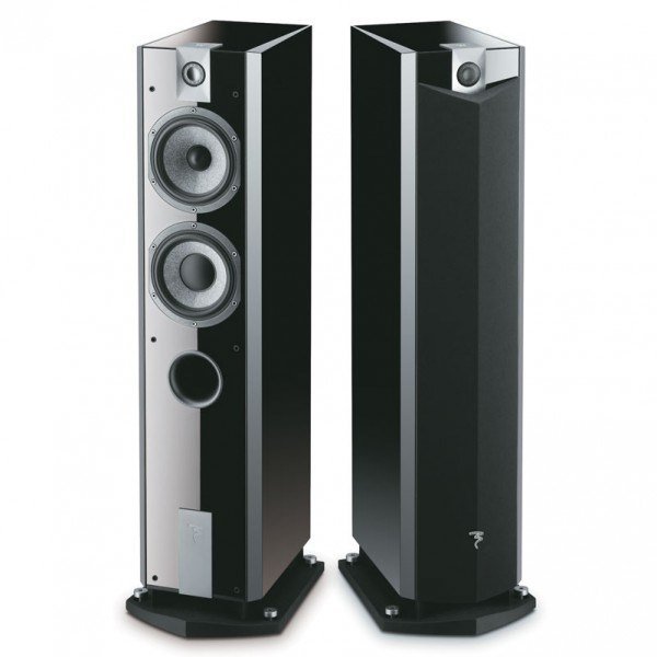 Focal Chorus 816 W High Black Gloss Floor Standing Speaker