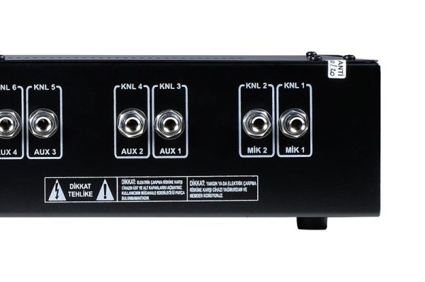 Provoice VPX-06 USB 6 Kanal Rack Tipi Mikser
