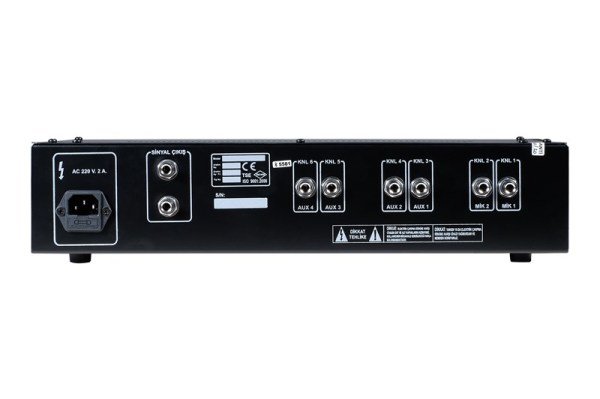 Provoice VPX-06 USB 6 Kanal Rack Tipi Mikser