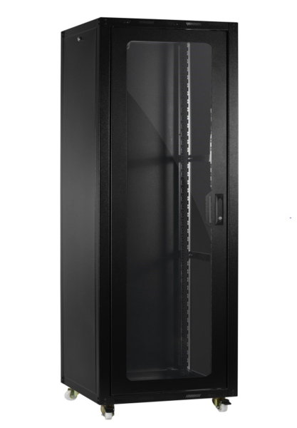 Provoice 19'' 47U Tekerlekli Camlı Rack Kabinet 600x800