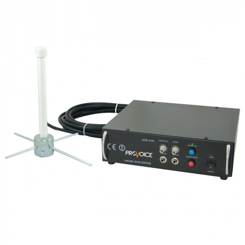 Provoice ACR-3101 B VHF-UHF Telsiz Anons Verici Yayın Ünitesi