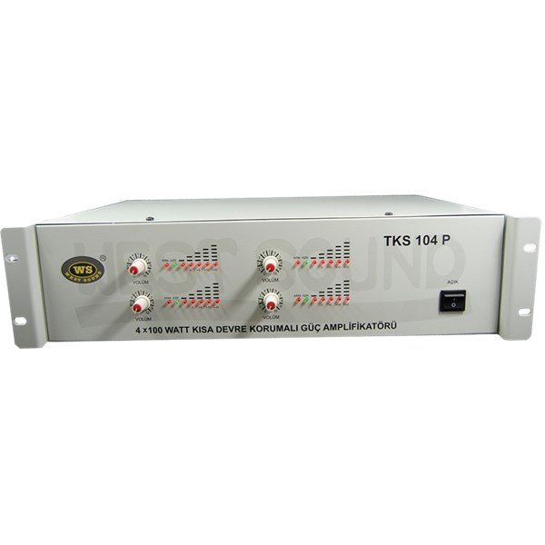 West Sound TKS 104 P - 4x100W Güç Amplifikatörü