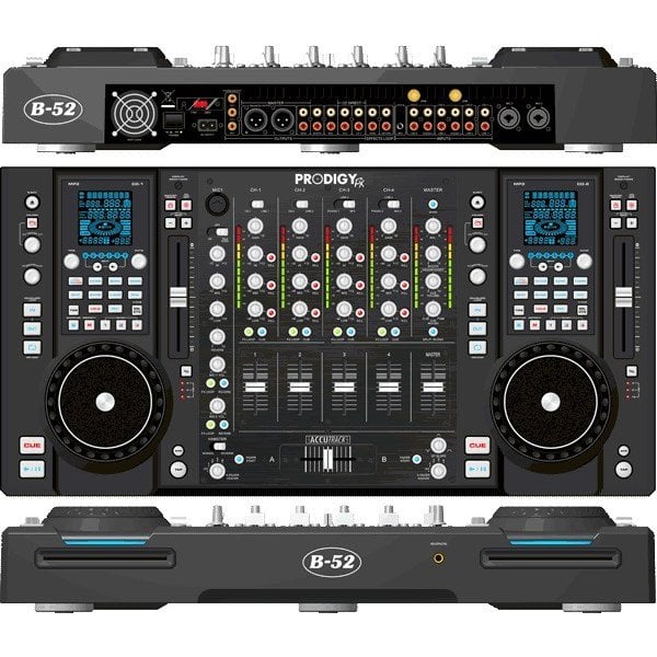 B-52 Prodigy FX - Profesyonel Dj Dual Cd/Mp3 Player