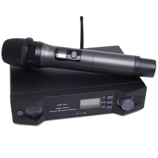 Roof R-201 (EL) Tek Kanal Uhf El Tipi Telsiz Mikrofon