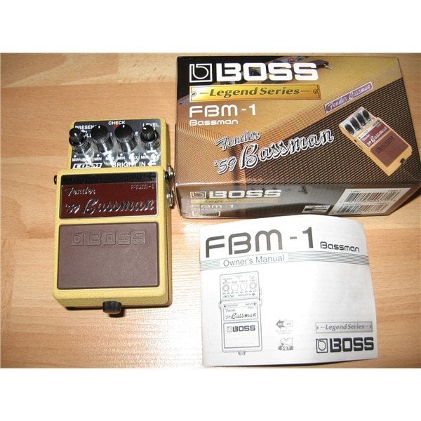 Boss FBM-1 Fender 59 Bassman Distortion Pedalı