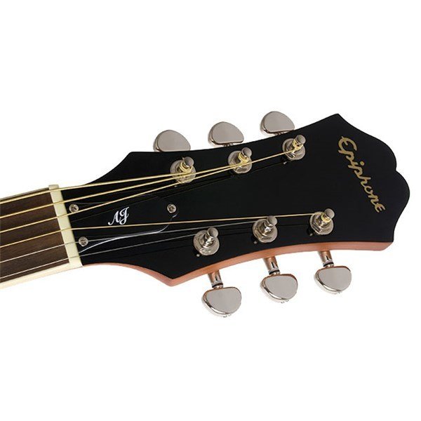 Epiphone AJ-220S Solid Top Natural Elektro Akustik Gitar