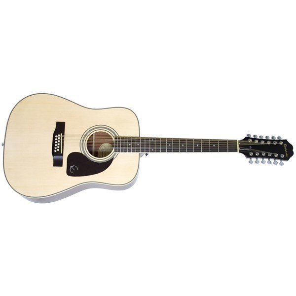 Epiphone DR-212 Natural Akustik Gitar