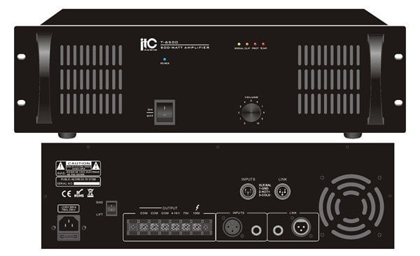 Itc T-6500 500W Trafolu Power Anfi