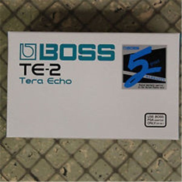 Boss TE-2 Tera Echo Pedalı