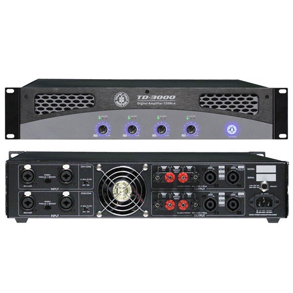 Topp Pro TD 3000 4x750W Güç Amplifikatörü