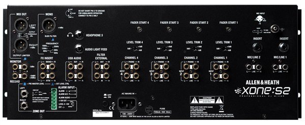 Allen Heath XONE-S2 Linear 19 inch Rack Mount Professional DJ Mixer