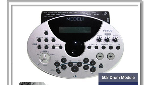 Medeli DD508 - Elektronik Davul Seti