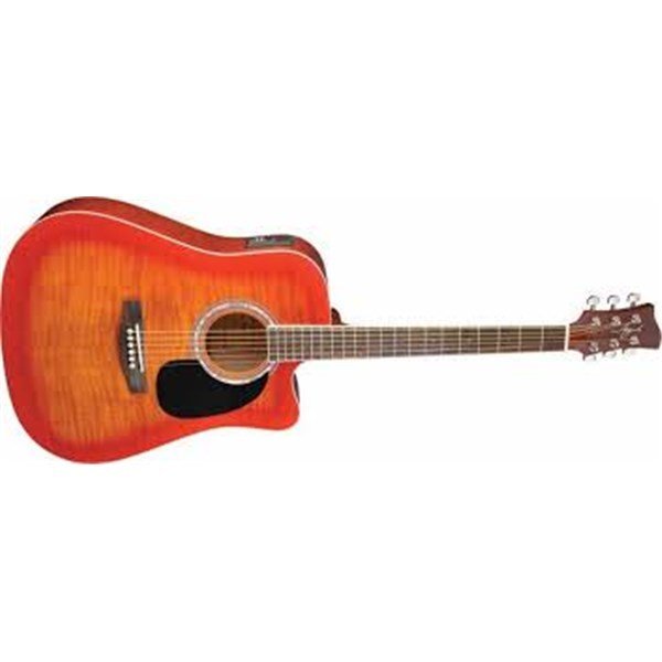 Jay Turser JJ 45 FCET CS Elektro Akustik Gitar