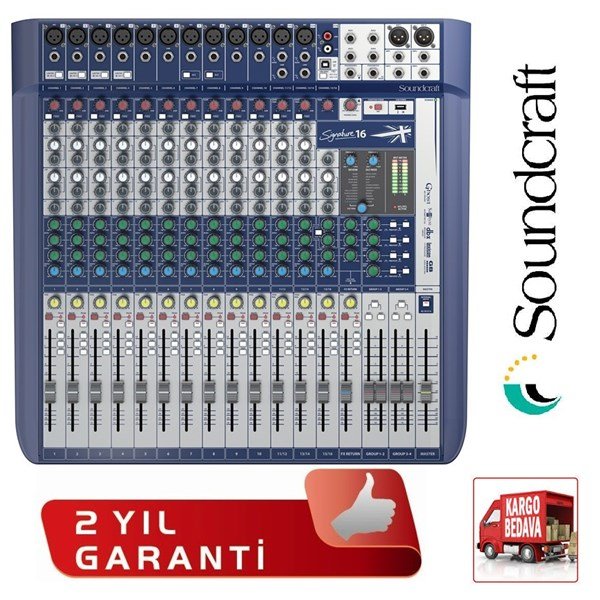 Soundcraft Signature 16 Analog Mikser