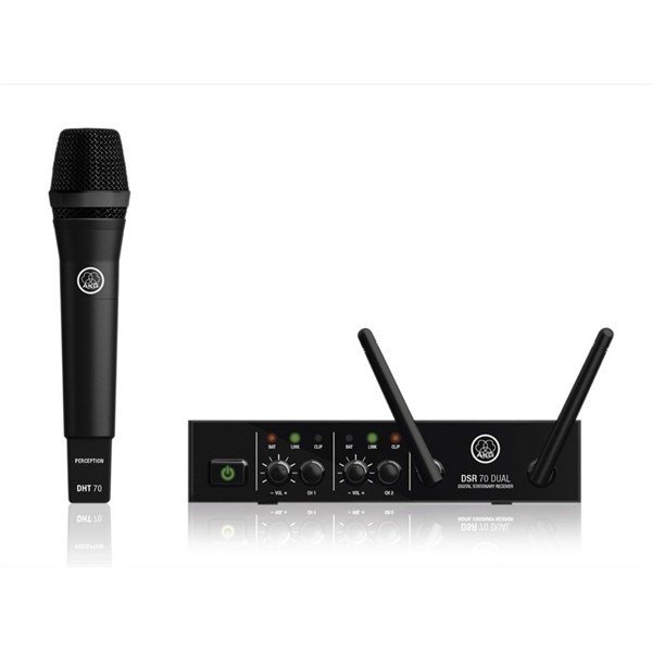 Akg DMS70 Dual Vokal Tek El Tipi Telsiz Mikrofon