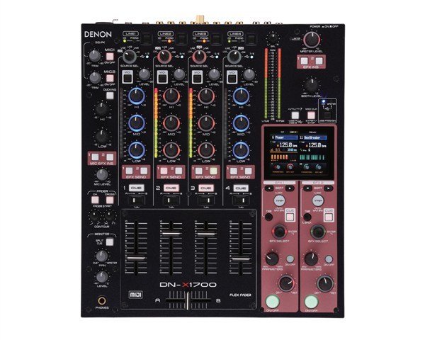 Denon DJ DN X1700 4-Kanal Digital Dj Mixer