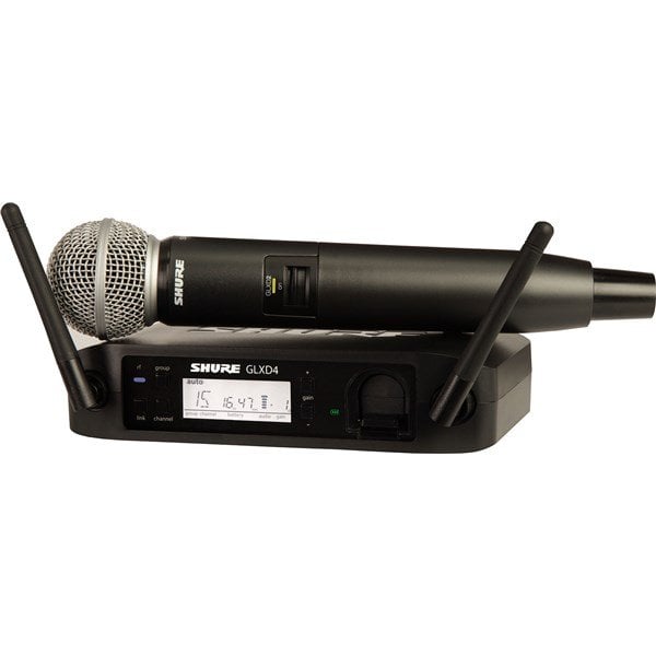 Shure GLXD24E/SM58 El Tipi Telsiz Mikrofon Seti