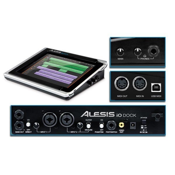 Alesis iO Dock II Dokunmatik Ekran Workstatıon