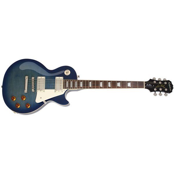 Epiphone Les Paul Standard PlusTop PRO Trans Blue Elektro Gitar