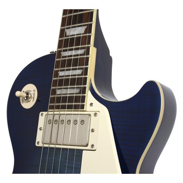 Epiphone Les Paul Standard PlusTop PRO Trans Blue Elektro Gitar