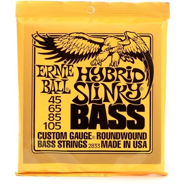 Ernie Ball P02833 Hybrid Slinky Nickel Bas Gitar Teli