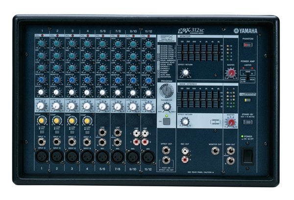 Yamaha EMX312SC 12 Kanal Küp Power Mixer