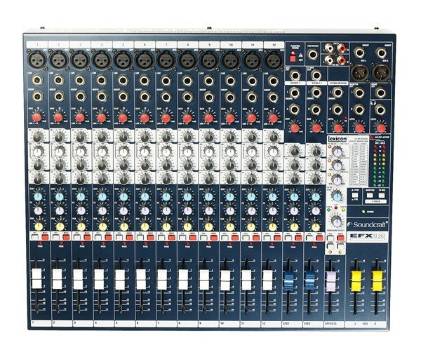 Soundcraft EFX12 14 Kanal Analog Deck Mikser