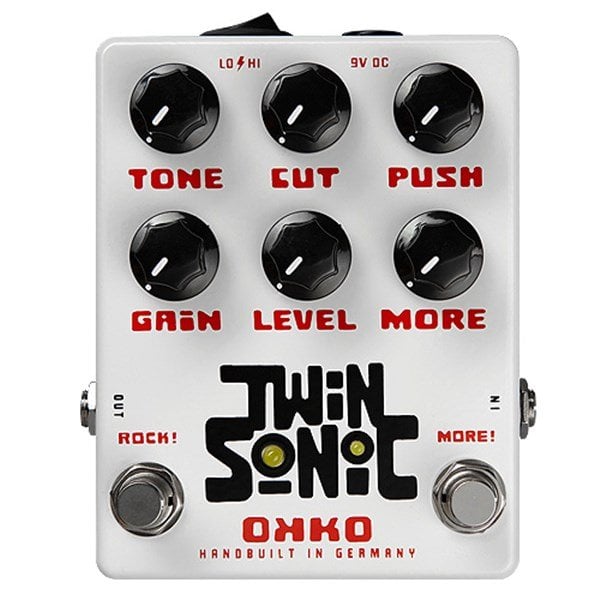 Okko TwinSonic Overdrive/Clean Boost Pedal