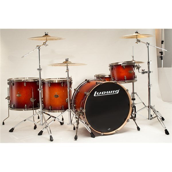 Ludwig LCEP22FXMF Epic Funk Mahogany Burst  Bateri Seti