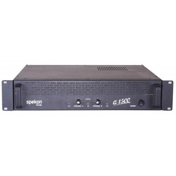 Spekon Q1500 2x750W/4 ohm Power Amplifikatör