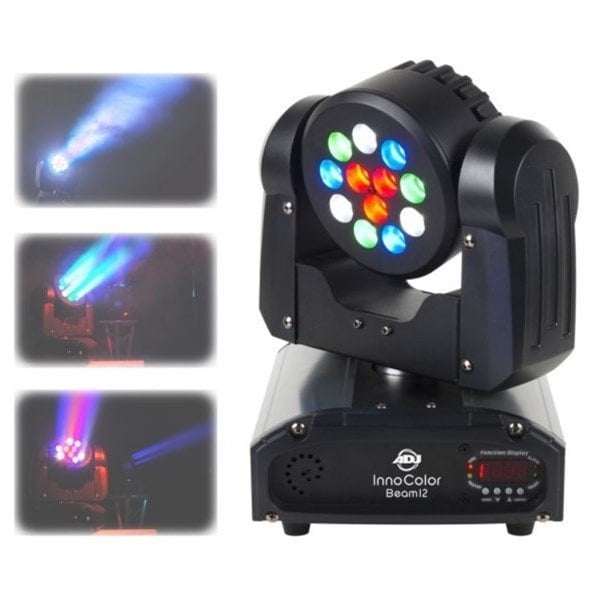 American Dj Inno Color Beam 12 CREE LED 12 x 3-Watt Moving Wash