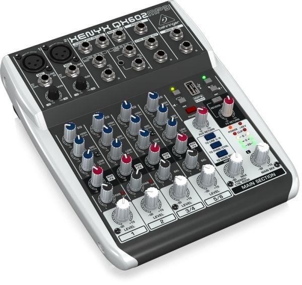 Behringer QX602MP3 6 Kanal Mp3'lü Analog Mikser