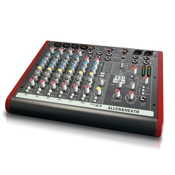 Allen Head ZED-10 4 mic/line inputs, 2 stereos, USB