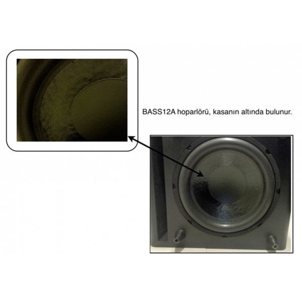 Spekon Bass 12A 12 inch Aktif Subbas Kabin 250 Watt