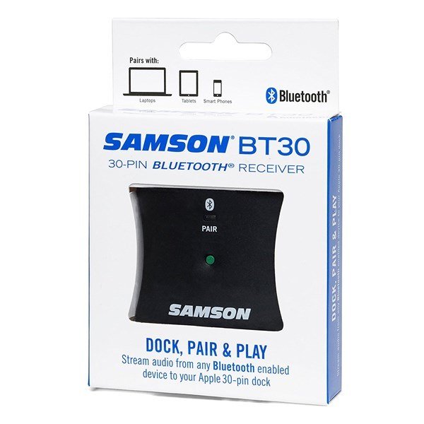 Samson BT30 30-Pin Bluetooth Receiver