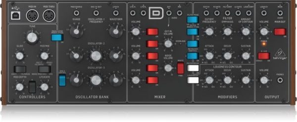 Behringer MODEL D Analog 3 VCO'lu Synthesizer