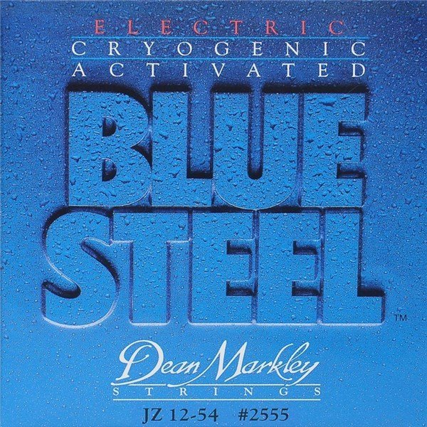 Dean Markley 2555 Blue Steel Jazz Elektro Gitar Tk Tel 12-54