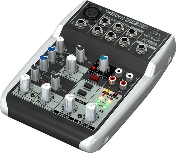 Behringer Xenyx Q502Usb 5 Kanallı Deck Mikser