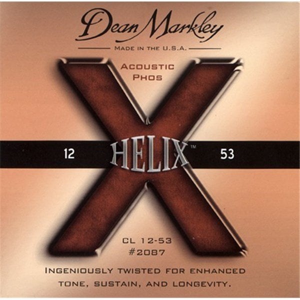 Dean Markley 2087 Helix HD Phos Medium Light 12-53 Akustik Gitar Teli