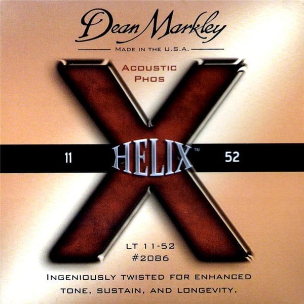 Dean Markley 2086 Helix HD Phos Light 11-52 Akustik Gitar Teli